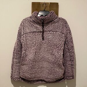Miami Purple Sherpa Jacket